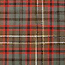 Cunningham Hunting Weathered 16oz Tartan Fabric By The Metre